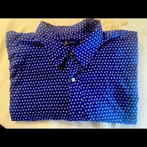 Comfortable vacation style polo Ralph Lauren shirt sleeve shirt.. comfortable